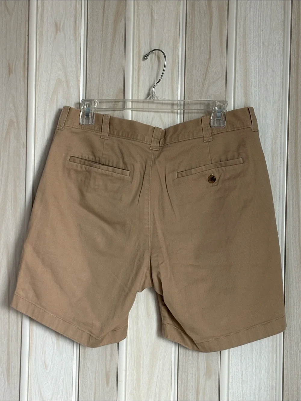 J. Crew Slim Fit Khaki Flat-Front Shorts